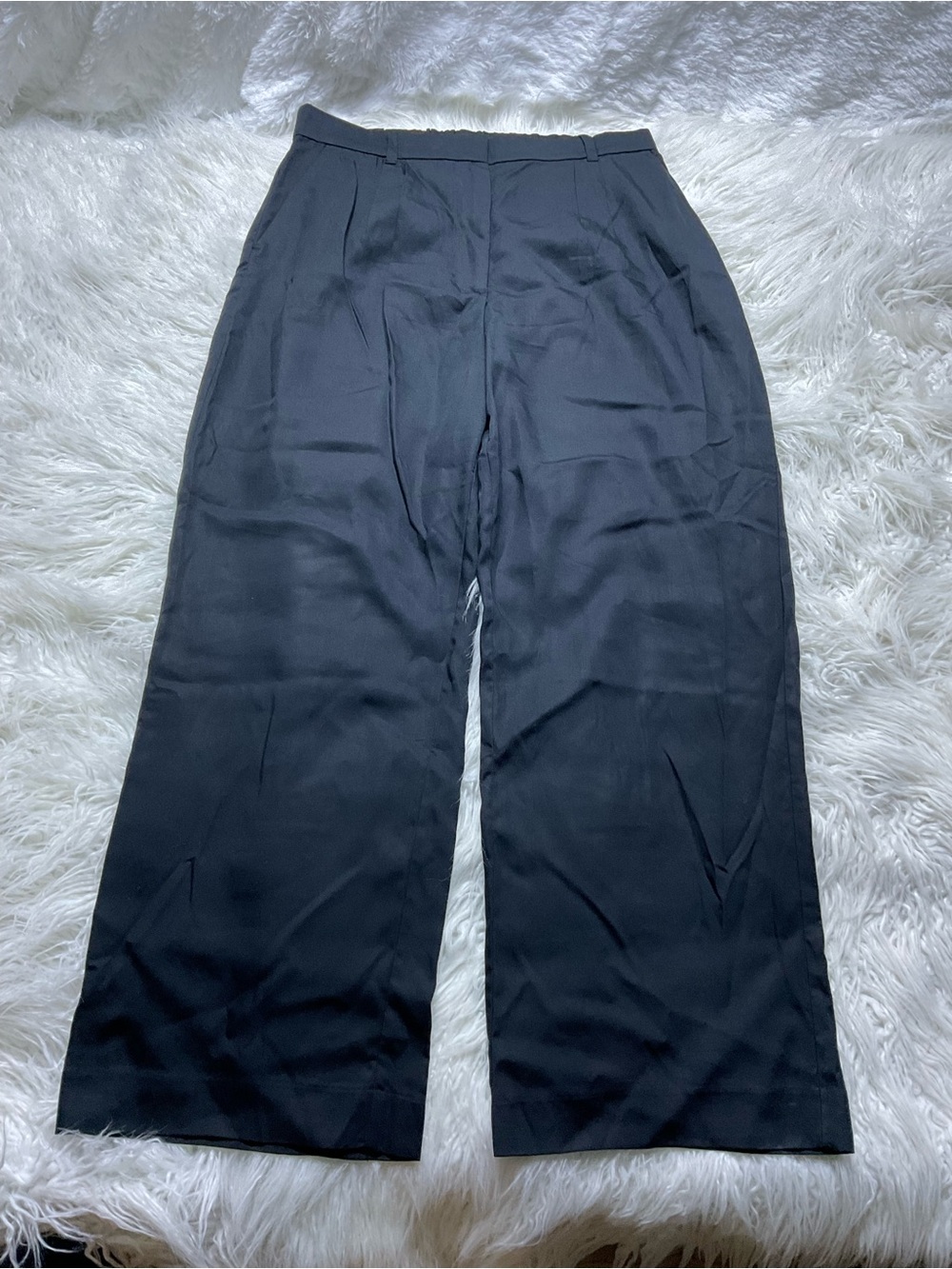 Abercrombie Pleated Wide Leg Trousers
